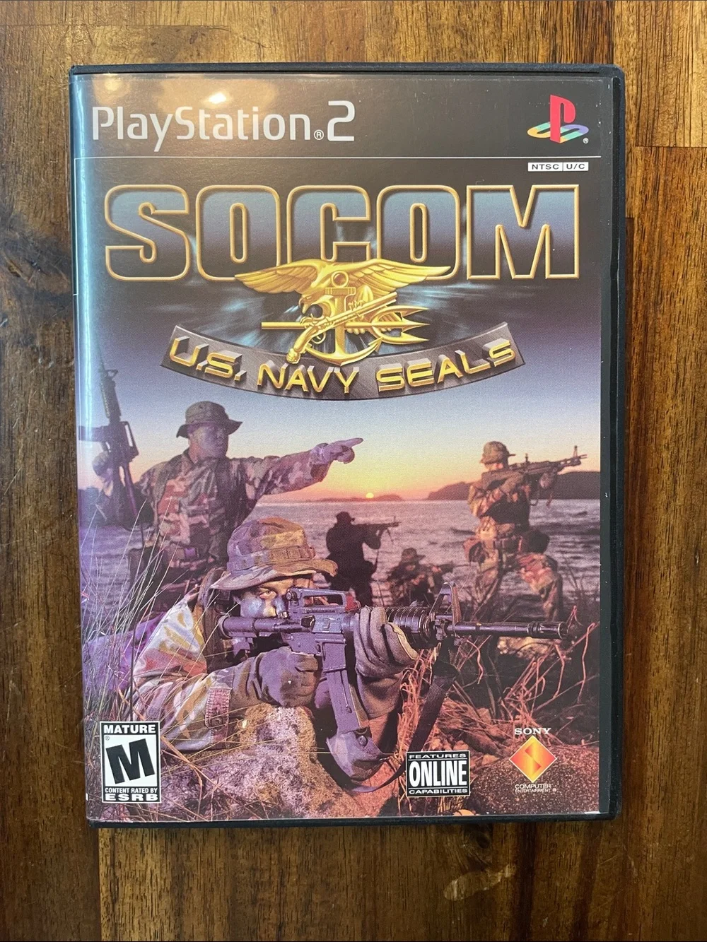 PS2 Socom US Navy Seals Game